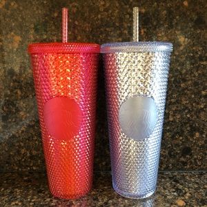 Starbucks Holiday 2019 Studded Tumbler Set (2)